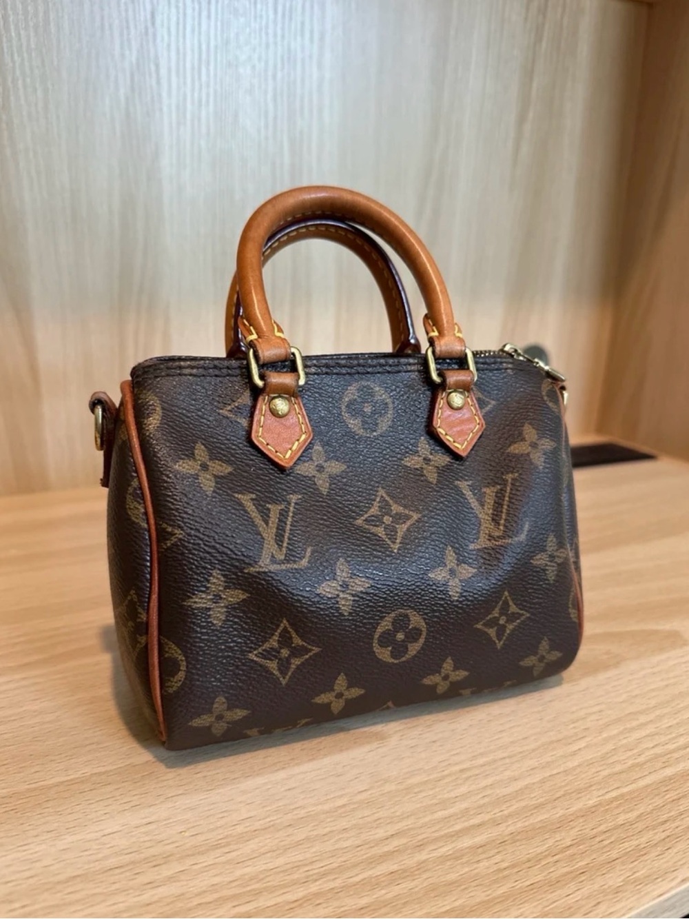 Louis Vuitton Speedy Nano Bag Older Version